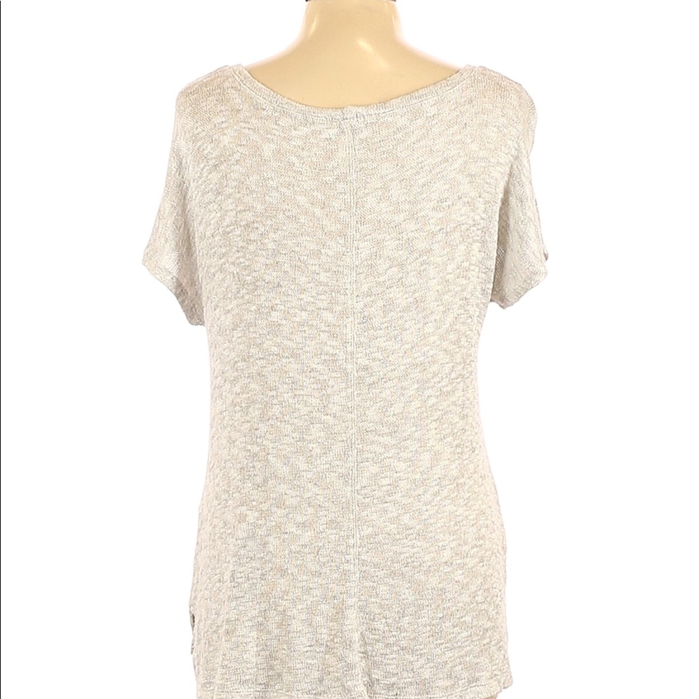 Chico’s Open Knit Embellished Top - Picture 2 of 11